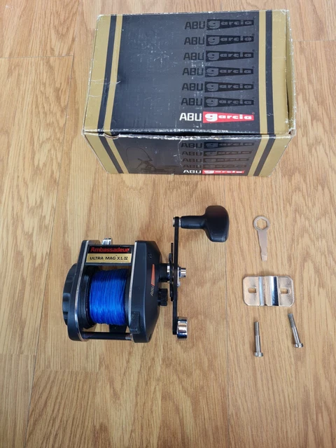 ABU GARCIA AMBASSADEUR Ultra Mag Xl 1V Baitcasting Multiplier Fishing With  Box 57.90 - PicClick UK