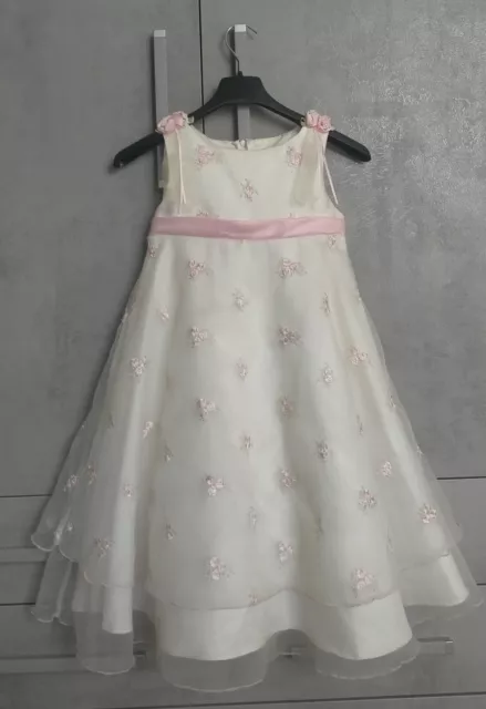 abito cerimonia bambina S 10/12 anni
