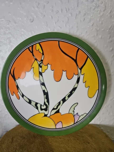 Clarice Cliff Wedgwood 20cm Decorative Plate Limited Edition ‘Honolulu’ Bizarre