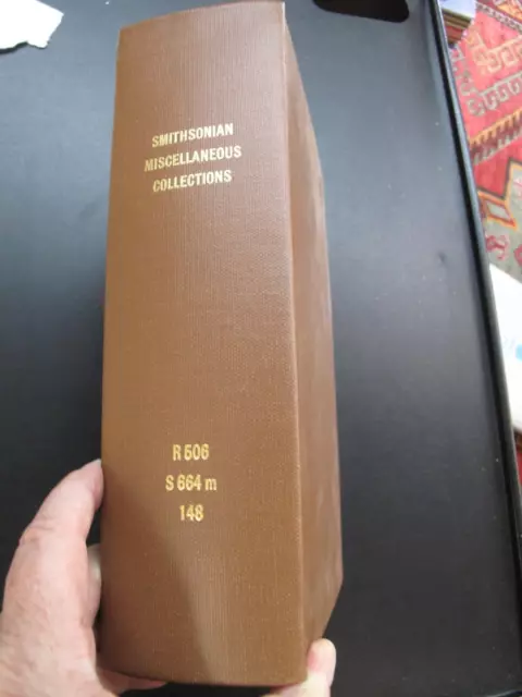 Smithsonian 9 Bound Articles 1960's Plates Trilobites Columbus Landfall Theory