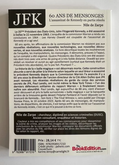 JFK 60 ANS DE MENSONGES, l'assassinat de Kennedy en partie résolu - 08/2023 2