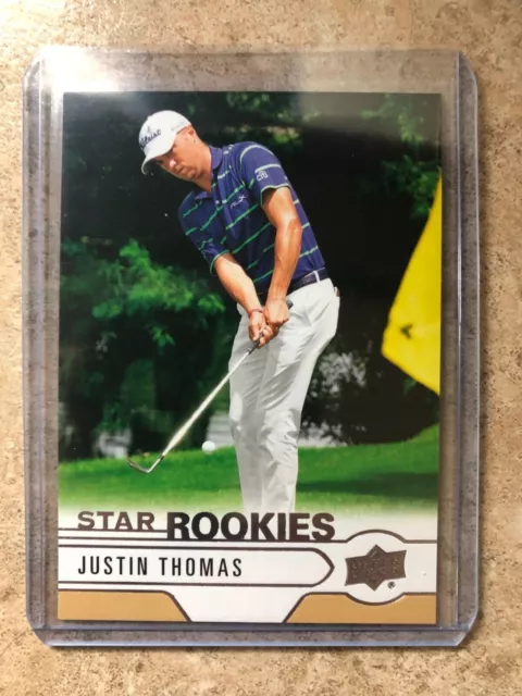 2021 Upper Deck SP Authentic Golf Star Rookies #UDR-1 JUSTIN THOMAS