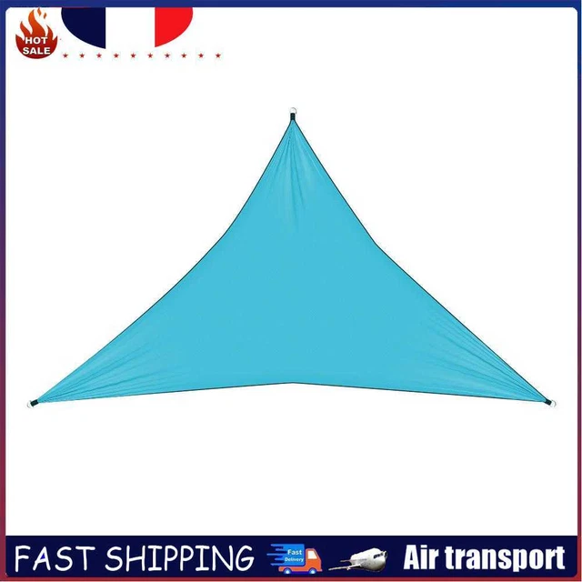 Triangular UV Sun Shade Sail Combination Net Camping (3 X 3m Sky Blue)