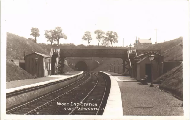 Wood End Railway Station near Tanworth in Arden.