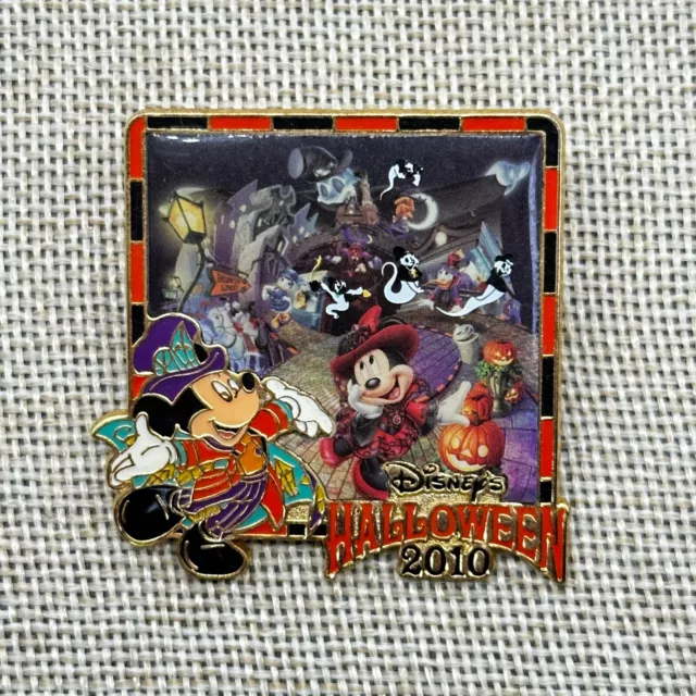 Tokyo Disney Resort Pin TDL Halloween 2010 Mickey Minnie Ghost