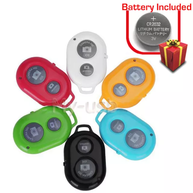 Bluetooth Remote Control Camera Selfie Shutter Stick for Android and iPhone