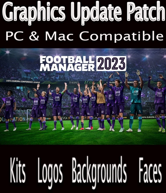 FOOTBALL MANAGER 2023 USB Graphics update. Kits, Logos, Backgrounds. PC