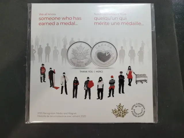 2020 Recognition Medal & Magnet: We All Know Someone Who Has Earned a Medal