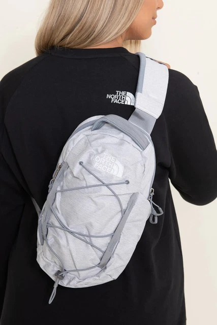 The North Face Borealis [NF0A52UP-EP4] White Grey Silver SLING Pack Bag
