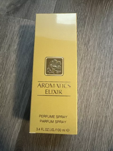 Clinique aromatics elixir 2025 perfume spray 3.4 oz