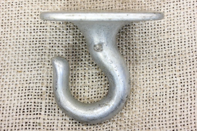 Old Plant Hook Porch Hanger Barn Find Rustic Vintage Galvanized Iron 2” Square 2