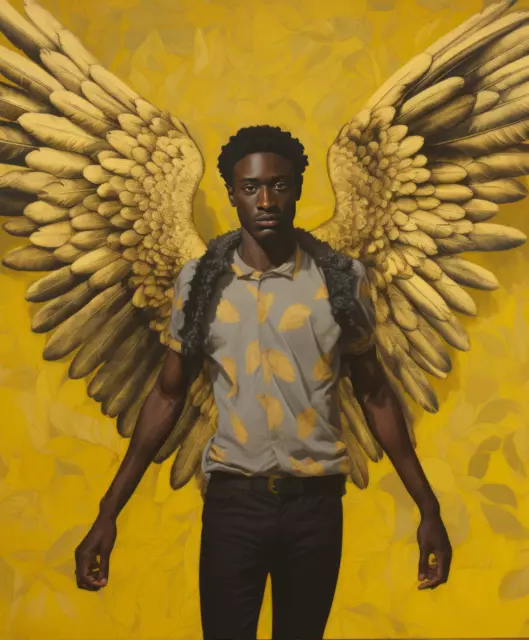 "Harlem Angel", arte original de BLM Interest