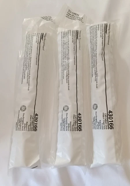 Lot Of 3 Sealed Packs Of Corning Petri Cell Culture Lidded Plastic Dishes **Read