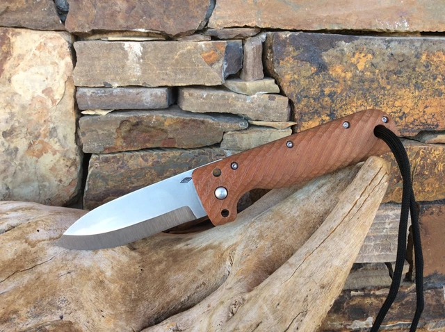BATTLE HORSE KNIVES BHK S30V Tree Frog Folding Bushcraft Hunting Knife  $229.99 - PicClick