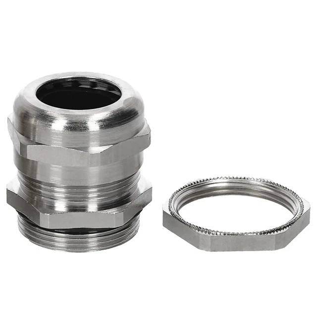 Kalitec Gewindeadapter 5 Stück - M16/M20 Erweiterung Aus Kunststoff Schwarz