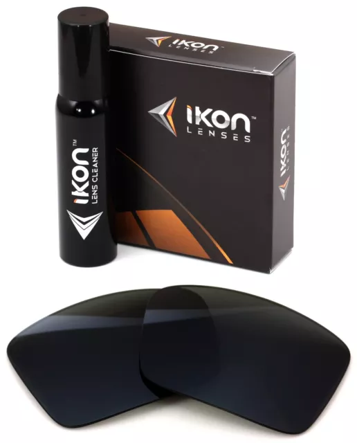 Polarized IKON Replacement Lenses For Dragon Fame Sunglasses Black