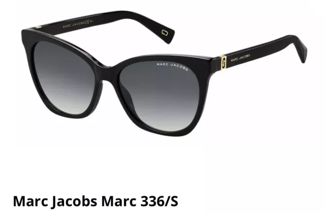LENSES ONLY!! Marc Jacobs Marc 336/S gray gradient LENSES ONLY