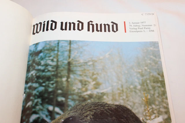 WILD UND HUND Año 1977 Encuadernado 3