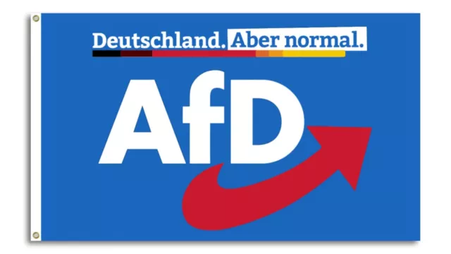 AFD Flagge 150x90 cm Alternative für Deutschland AfD Partei Fanartikel Fahne NEU