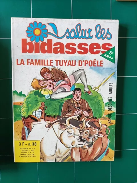 SALUT LES BIDASSES  n°  38  /   1978 /  TBE  / ELVIFRANCE 