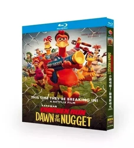 CHICKEN RUN: DAWN of the Nugget ：BD Movie TV Film 1-Disc All Region New ...