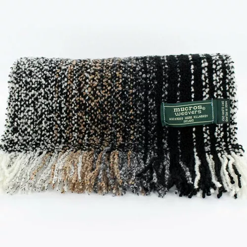 Mucros Weavers Skellig Scarf Women's Irish Merino Wool & Cashmere Blend