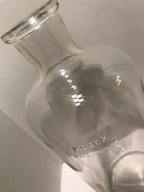 Corning PYREX 2.5 Gal, 9.5L Carboy Solution Bottle, 72mm Tooled Neck, Graduated