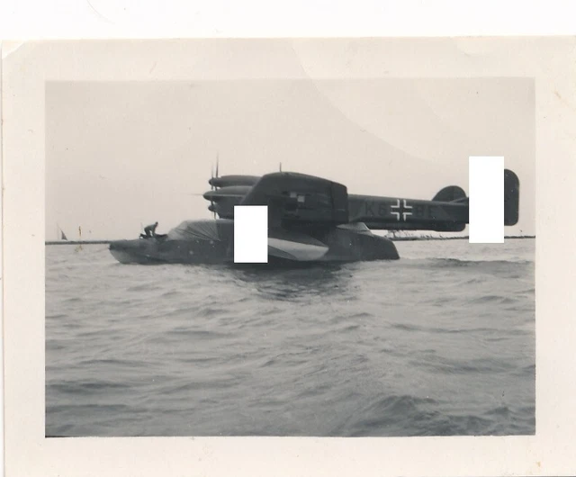DEUTSCHES FLUGZEUG FLUGBOOT BV 138 Kennung Küfl. Gr. 406 WK II EUR 17