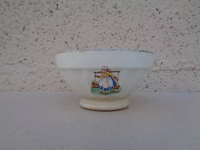 Ancien bol Digoin Sarreguemines Vintage