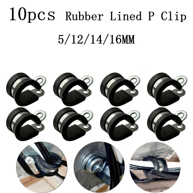 Sjlerst Lot de 10 Pinces à Oreilles pour Tuyau 5-23mm - Idéal pour