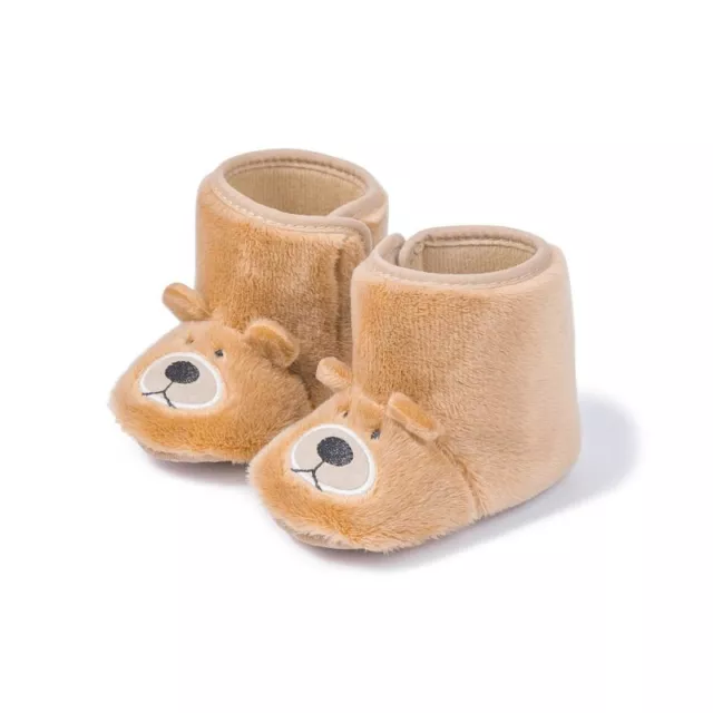 Winter Newborn Baby Girls Boys Pram Shoes Infant Warm Lined Boots Soft Slippers