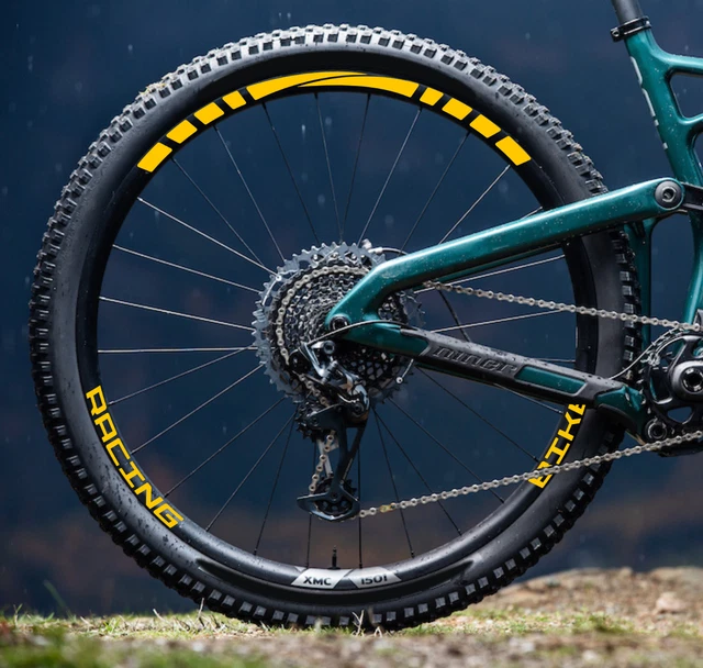 16 Adesivi Per Cerchioni Bici 27-29 Pollici - Design Colorati E Resistenti