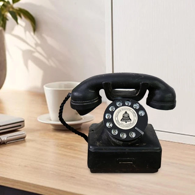 OLD FASHIONED LANDLINE Telephone Model Corded Telephone Photography