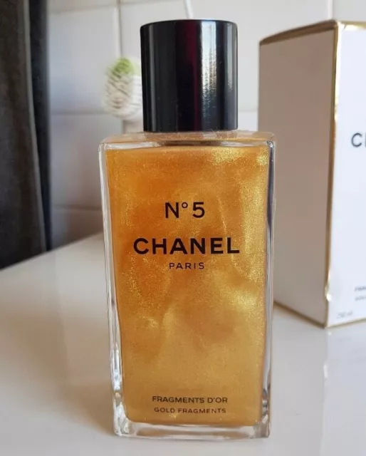 CHANEL NO.5 GOLD fragment sparkling gel 250ml new in box not sealed genuine  $310.29 - PicClick AU