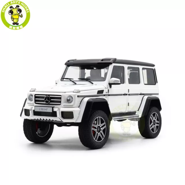 1/18 Mercedes-BENZ G500 4×4² G Class AUTOart 76316 Gloss White Model Car