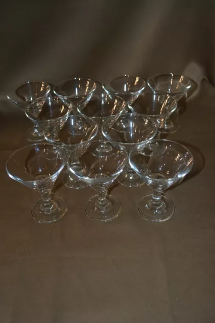 Set of 12 2oz Libbey Mini Martini Glasses 2