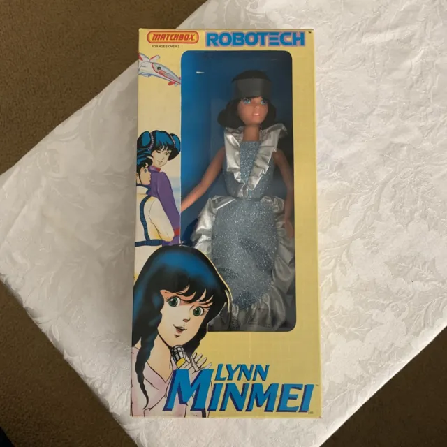 Lynn Minmei ROBOTECH 12” DOLL/FIGURE 1985 Matchbox Factory Sealed