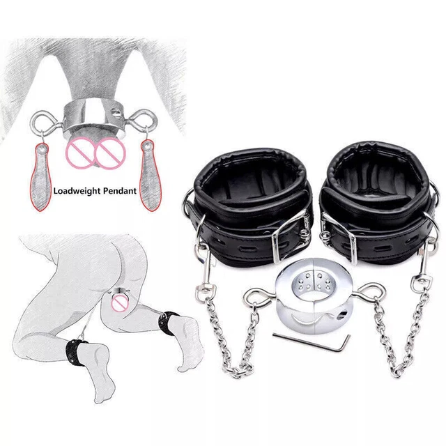 BDSM BONDAGE TOY COCK TETHER BALL STRETCHER HUMBLER CBT TORMENT BONDAGE bdsm-bondage-toy-cock-tether-ball-stretcher-humbler-cbt-torment-bondage