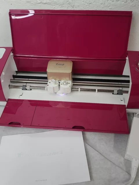 Cricut Explore Air 2 Starter Tool Kit Machine, Lilac Cutting Set with  Materials