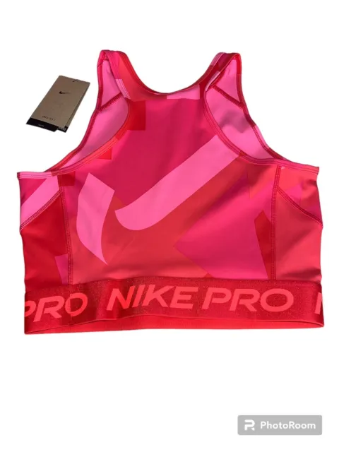 NWT$60 Nike Womens Shape Zip High Support Sports Bra XS CN3718-564