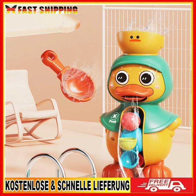 Enten-Wasserrad-Spielzeug fördert die körperliche Koordination für Jungen und Mä
