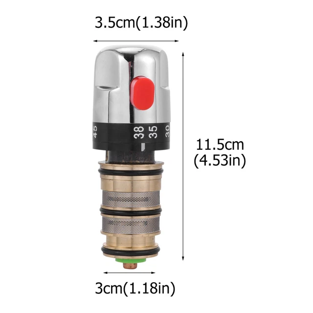 Thermostatic Mixing Spigot Spool Pipe Basin 3