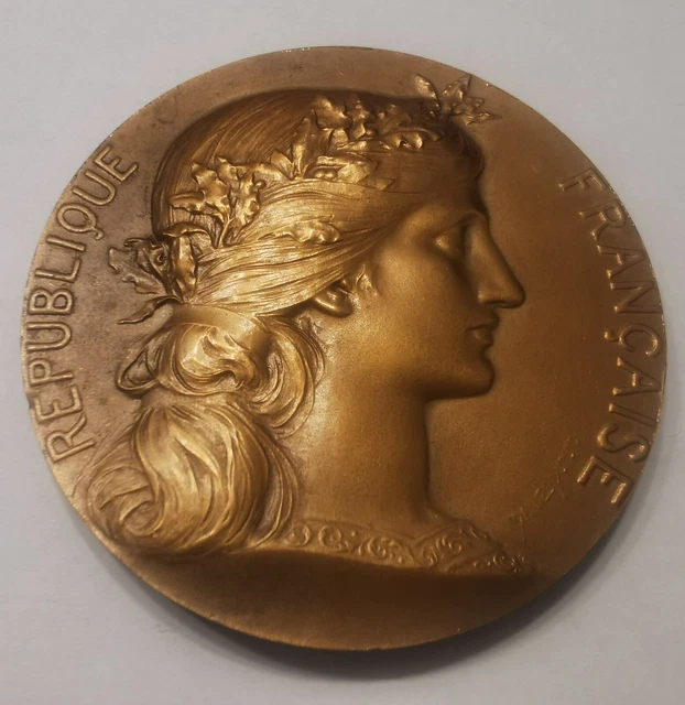 Médaille En Bronze Monnaie De Paris – Guillaume Budé, Ville De Yerres (Essonne)