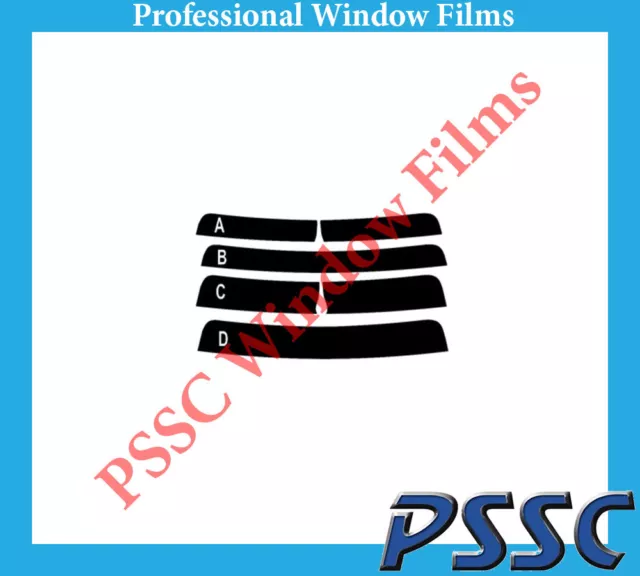 PSSC Pre Cut Sun Strip Car Window Films - Audi A3 Saloon 2014 to 2016