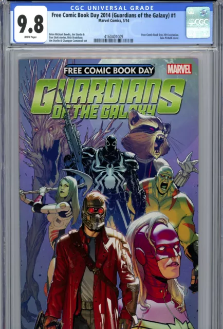 FCBD Guardians of the Galaxy #1 (2014) Marvel CGC 9.8 White