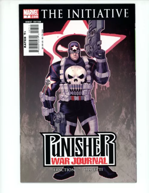 Punisher War Journal #7 NM 2nd Series Matt Fraction  Ariel Olivetti Comic Book