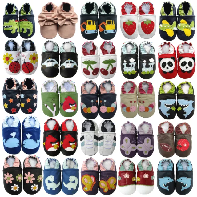 carozoo baby toddler soft sole leather slippers best seller shoes up to 8 years