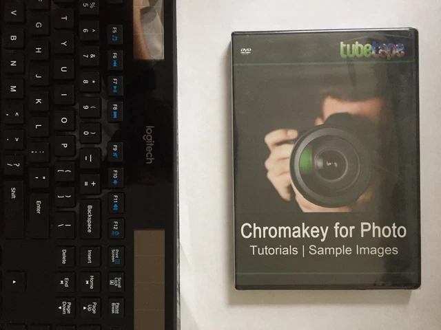 Chromakey for Photo Tutorial Sample Images TubeTape 2010 DVD Mac and Win. Sealed