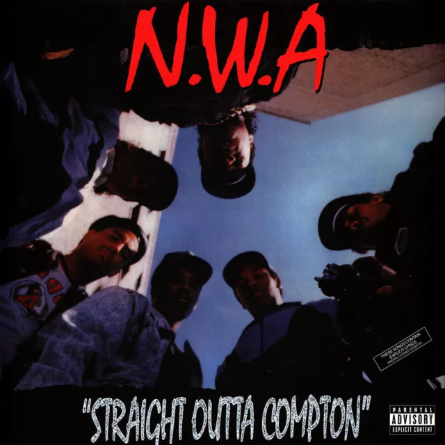 NWA - Straight Outta Compton (Vinyl LP - 1988 - PL - Reissue)