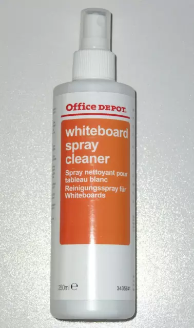 Office DEPOT Reinigungsspray 250 ml Tafelreiniger für Whiteboards / Schreibtafel